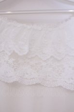 画像2: Princess Flower Garden / TT*KRSフリルOP LL シロ O-26-02-03-076-LO-TO-IG-ZT579 (2)