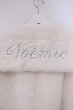 画像4: NOEMIE / セーラー刺繍スピンドルファーブルゾン L シロ O-26-02-03-079-LO-CO-OW-OS