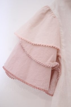 画像3: PINK HOUSE / スイートピー花びらフリルブラウス  ピンク O-26-02-03-083-LO-BL-OW-OS