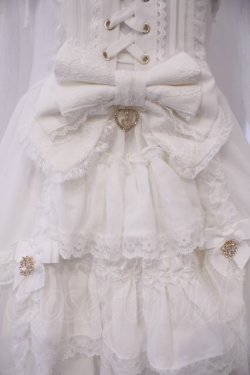 画像3: LIZ LISA / フロントティアードシフォンワンピース 0 ホワイト O-26-02-03-008-LO-OP-OW-OS