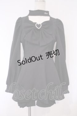 画像1: pium / クロミ/チョーカーセットアップ F クロ O-26-02-03-009-0-OP-OW-OS