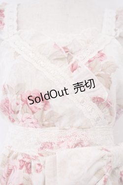 画像2: LIZ LISA / カシュクール着物風ワンピース F シロｘピンク O-26-02-03-010-LO-OP-YM-ZT562