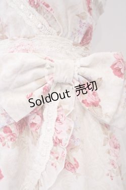 画像3: LIZ LISA / カシュクール着物風ワンピース F シロｘピンク O-26-02-03-010-LO-OP-YM-ZT562