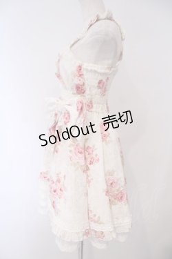 画像6: LIZ LISA / カシュクール着物風ワンピース F シロｘピンク O-26-02-03-010-LO-OP-YM-ZT562