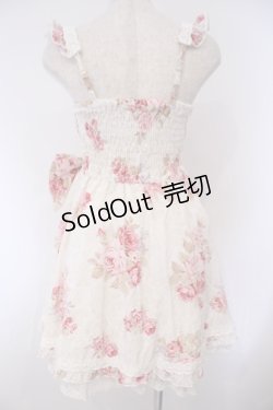 画像7: LIZ LISA / カシュクール着物風ワンピース F シロｘピンク O-26-02-03-010-LO-OP-YM-ZT562