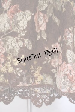 画像3: LIZ LISA / 総レースレースアップワンピース 0 ブラウン O-26-02-03-013-LO-OP-YM-ZT562