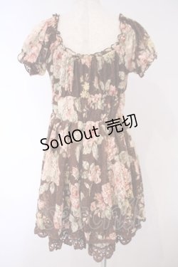 画像5: LIZ LISA / 総レースレースアップワンピース 0 ブラウン O-26-02-03-013-LO-OP-YM-ZT562