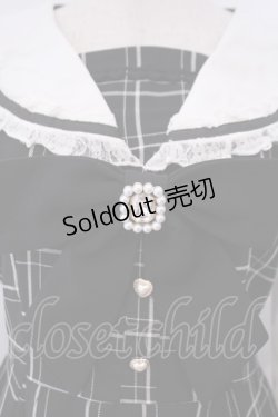 画像2: LIZ LISA / セーラーカラーセットアップ  クロ×シロ O-26-02-03-015-LO-OP-IG-OS