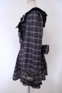 画像3: LIZ LISA / フリルエプロンセットアップ  ネイビー O-26-02-03-016-LO-OP-IG-OS