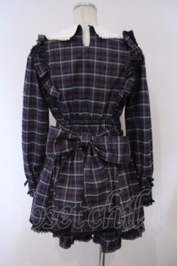 画像4: LIZ LISA / フリルエプロンセットアップ  ネイビー O-26-02-03-016-LO-OP-IG-OS