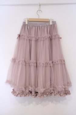 画像2: m petit by misako / MSKストライプRVSK L ピンク O-26-02-03-019-LO-SK-OW-OS