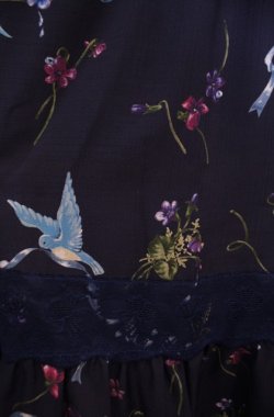 画像2: MILK / ブルーバードスカート  ネイビー O-26-02-04-033-ML-SK-OW-OS