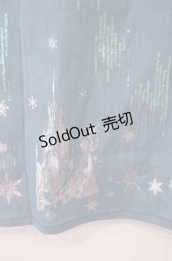 画像2: Secret Honey / スパンコールタイトスカート(エルサVer.) 2 ブルー O-26-02-04-040-CA-OP-OW-OS