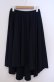 画像1: axes femme / 縦レース入フィッシュテールスカート M ネイビー O-26-02-04-049-AX-TO-OW-OS (1)