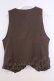 画像3: axes femme / お花レースベスト M ブラウン O-26-02-04-1035-AX-TO-IG-OS (3)