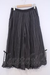 axes femme / 裾デザインガウチョパンツ  グレー O-26-02-04-1046-AX-PA-IG-OS