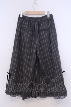 画像3: axes femme / 裾デザインガウチョパンツ  グレー O-26-02-04-1046-AX-PA-IG-OS