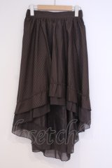 axes femme / ベルト付フィッシュテールスカート  ブラウン O-26-02-04-1055-AX-SK-IG-OS