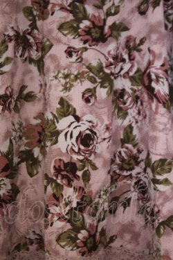 画像2: axes femme / アンティーク花柄スカート M ピンク O-26-02-04-1056-AX-SK-IG-OS