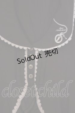 画像2: axes femme / 刺繍入りロングベスト M ブラウン O-26-02-04-1060-AX-TO-IG-OS