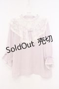 axes femme kawaii / ヴィンテージドールブラウス M ピンク O-26-02-04-1071-AX-BL-IG-OS