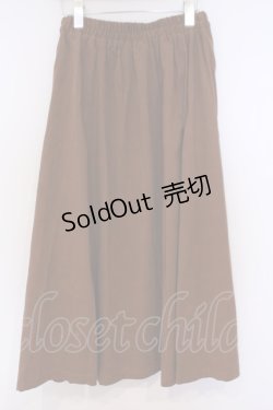 画像3: axes femme / スウェード風スカート  ブラウン O-26-02-04-1080-AX-SK-IG-ZT595