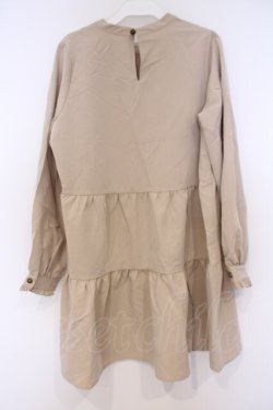 画像3: axes femme / ティアードチュニック M ベージュ O-26-02-04-1090-AX-TO-IG-OS