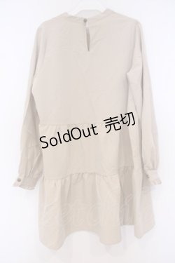 画像3: axes femme / ティアードチュニック M ベージュ O-26-02-04-1090-AX-TO-IG-OS