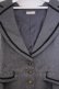 画像2: axes femme / レース使いJQロングベスト M グレー O-26-02-04-1091-AX-TO-IG-OS (2)