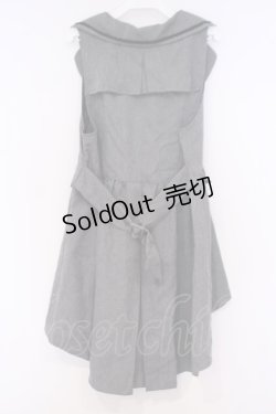 画像3: axes femme / レース使いJQロングベスト M グレー O-26-02-04-1091-AX-TO-IG-OS