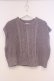 画像1: axes femme POETIQUE / ニットベスト  ラベンダー系 O-26-02-04-1093-AX-TO-IG-OS (1)