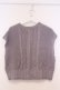 画像2: axes femme POETIQUE / ニットベスト  ラベンダー系 O-26-02-04-1093-AX-TO-IG-OS (2)