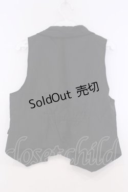 画像3: axes femme / ジップデザインベスト  クロ O-26-02-04-1095-AX-TO-IG-OS