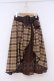 画像1: axes femme POETIQUE / リボンベルトデザインスカート M ブラウン O-26-02-04-1097-AX-SK-IG-OS (1)