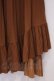 画像2: axes femme / ヘムプリーツスカート M キャラメル O-26-02-04-1010-0-SK-IG-OS (2)