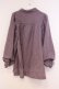 画像3: axes femme / ボリューム袖コーデュロイブラウス  ラベンダー O-26-02-04-1103-AX-BL-IG-OS (3)