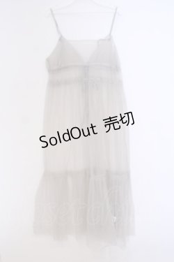 画像3: axes femme / 前後2wayチュールキャミ  ベージュ O-26-02-04-1108-AX-OP-IG-OS