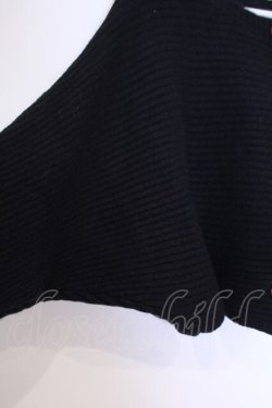 画像2: axes femme / ドルマンニットカーディガン  クロ O-26-02-04-1014-AX-TO-IG-OS