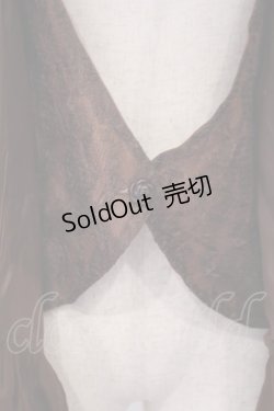 画像2: axes femme / トロンプルイユベスト  ブラウン O-26-02-04-1003-AX-TO-IG-OS