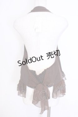 画像3: axes femme / トロンプルイユベスト  ブラウン O-26-02-04-1003-AX-TO-IG-OS