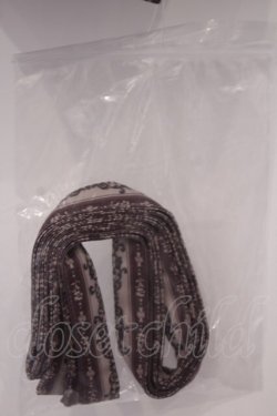 画像2: axes femme / オーナメント縦柄ビスチェ  ワイン系 O-26-02-04-1033-AX-TO-IG-OS