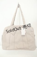 m petit by misako / AMリボンヅカイボストンバッグ  ベージュ O-26-02-04-2004-LO-BG-IG-OS