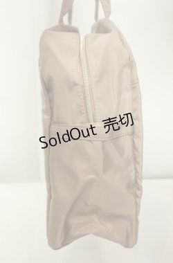 画像2: m petit by misako / AMリボンヅカイボストンバッグ  ベージュ O-26-02-04-2004-LO-BG-IG-OS