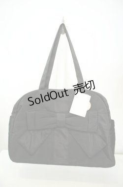 画像1: m petit by misako / ボストンバッグ  クロ O-26-02-04-2014-LO-BG-IG-OS