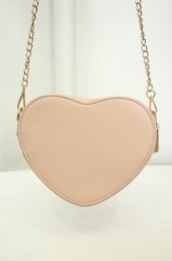 画像3: m petit by misako / ハートポシェット  ピンク O-26-02-04-2016-0-BG-IG-ZT308