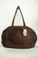 画像1: m petit by misako / AMリボンヅカイボストンバッグ  ブラウン O-26-02-04-2003-LO-BG-IG-OS (1)