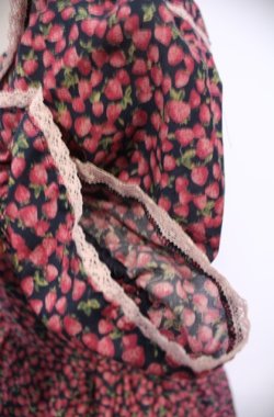 画像2: MILK / ベリーズドレス  ネイビーローズ O-26-02-04-011-ML-OP-OW-OS