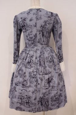 画像3: MILK / トワル・ド・ジュイドレス  ブルー O-26-02-04-012-ML-OP-OW-OS