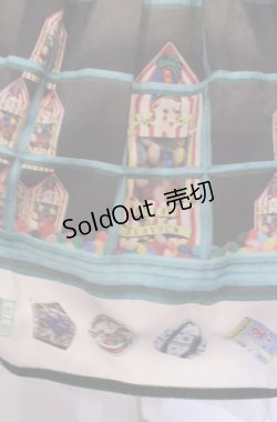 画像2: Secret Honey / ハニーデュークス柄ワンピース（Harry Potterコラボ） 2 グリーン O-26-02-04-018-CA-OP-OW-OS