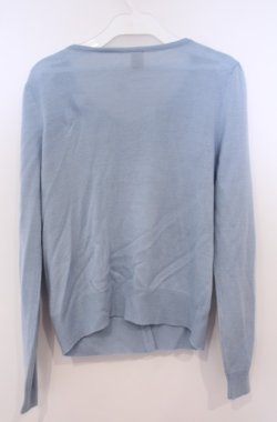 画像4: Secret Honey / 雪の結晶刺繍カーディガン  サックス O-26-02-04-025-CA-TO-OW-OS